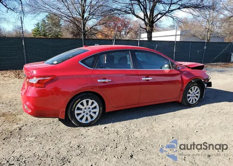 2017 Nissan Sentra S from USA, damaged, VIN 3N1AB7AP2HL713521
